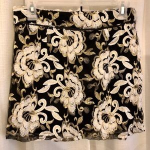 FOREVER 21 TEXTURED MINISKIRT
